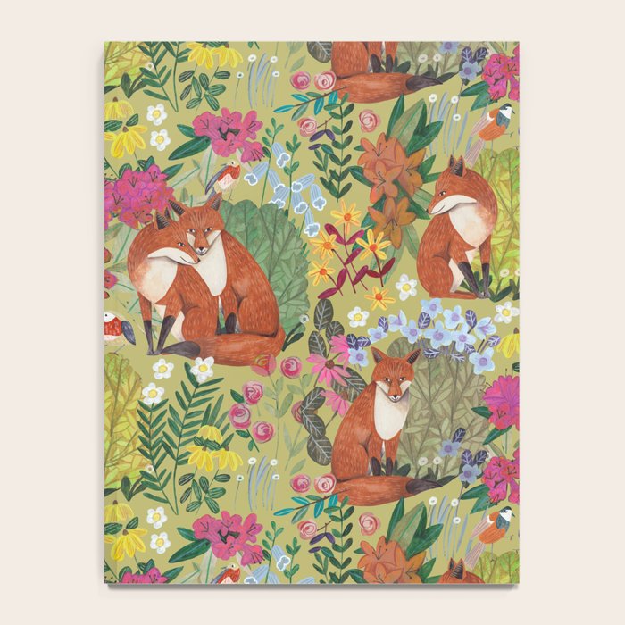 fox pattern Notebook Gallery Image 4