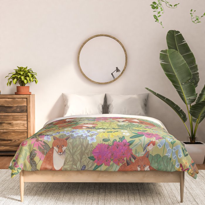 fox pattern Comforter Gallery Image 3
