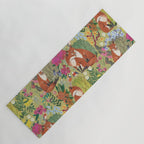 fox pattern Yoga Mat Gallery Image 1