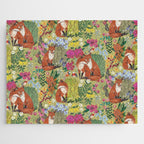 fox pattern Jigsaw Puzzle Gallery Image 1