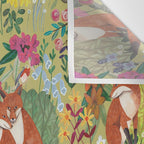 fox pattern Wall Tapestry Gallery Image 3
