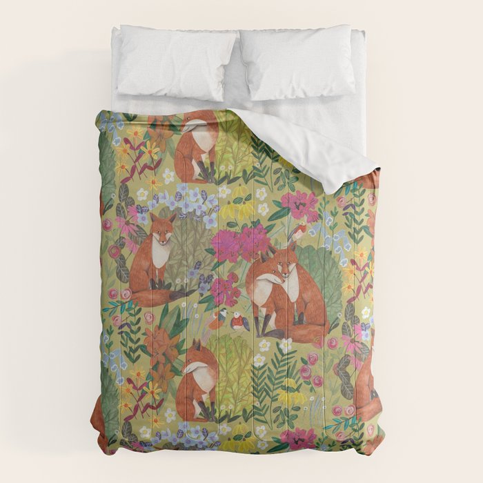 fox pattern Comforter Gallery Image 6
