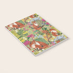 fox pattern Notebook Gallery Image 3