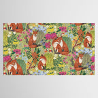 fox pattern Tablecloth Gallery Image 2