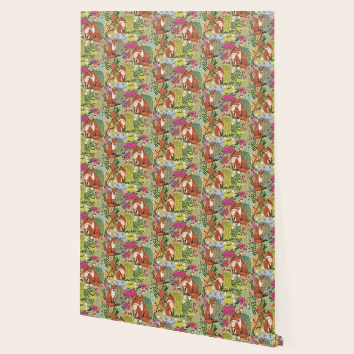 fox pattern Wallpaper Gallery Image 2