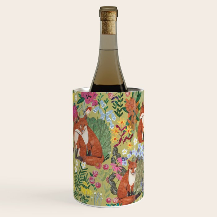 fox pattern Wine Chiller Gallery Image 3