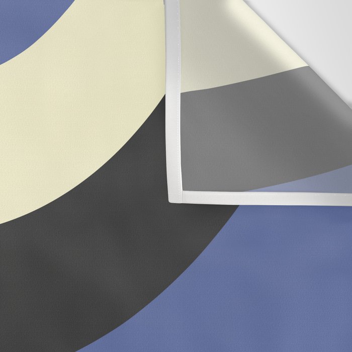 abstract mid mod retro with pink 3 Wall Tapestry Gallery Image 3