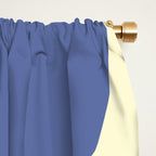 abstract mid mod retro with pink 3 Window Curtain Gallery Image 2