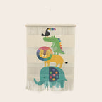 Rainbow Safari Wall Hanging Gallery Image 1