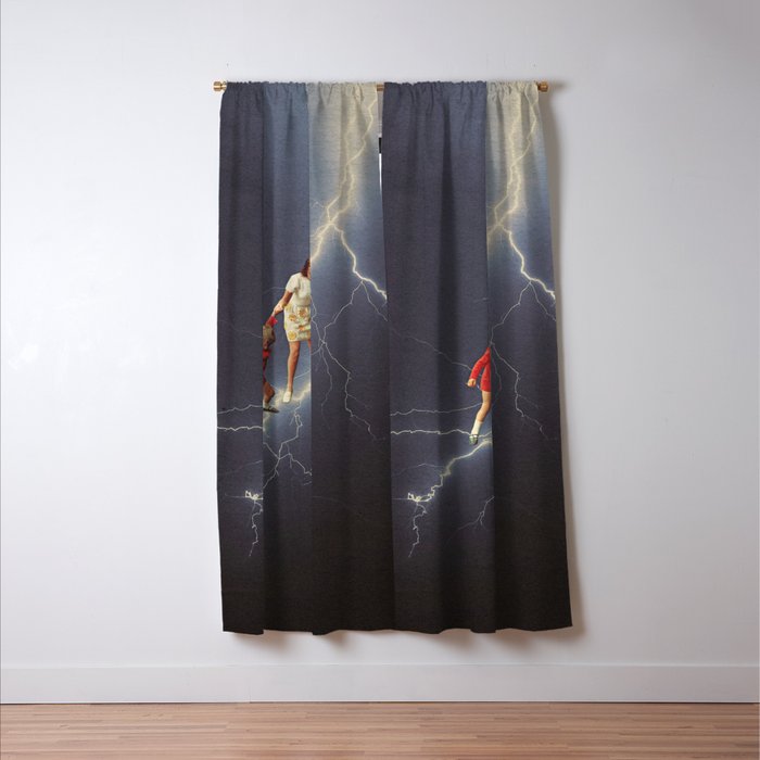 Static Stairway Window Curtain Gallery Image 3