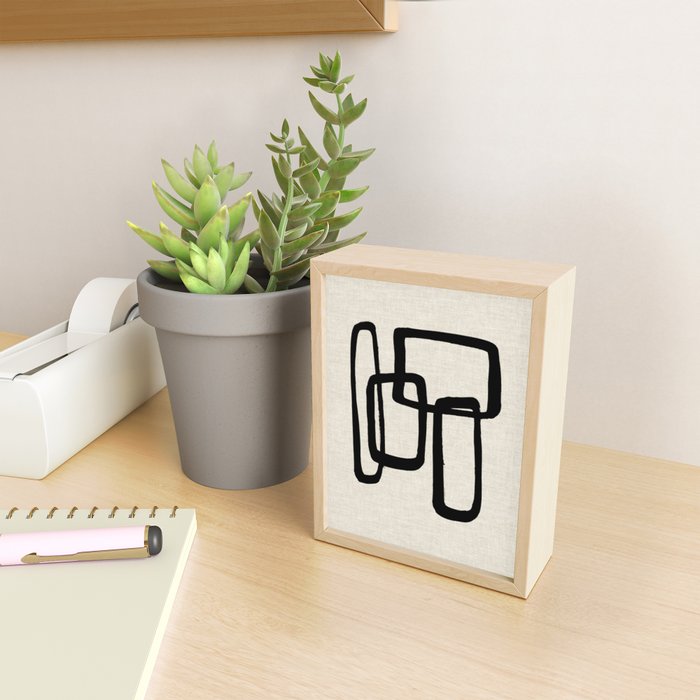 Mod Ink Mini Art Print Gallery Image 2