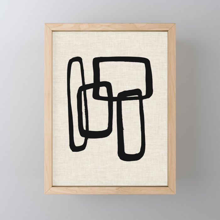 Mod Ink Mini Art Print Gallery Image 1