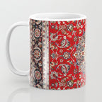 Fine Silk & Wool Isfahan Persian Rug Print Coffee Mug Gallery Image 3