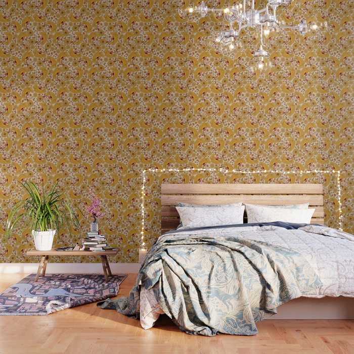70s Floral Pattern Wallpaper Gallery Image 3