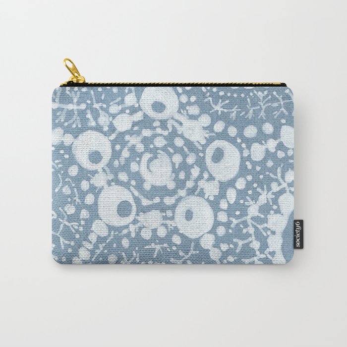 Starfish Blue and White Carry All Pouch Gallery Image 1