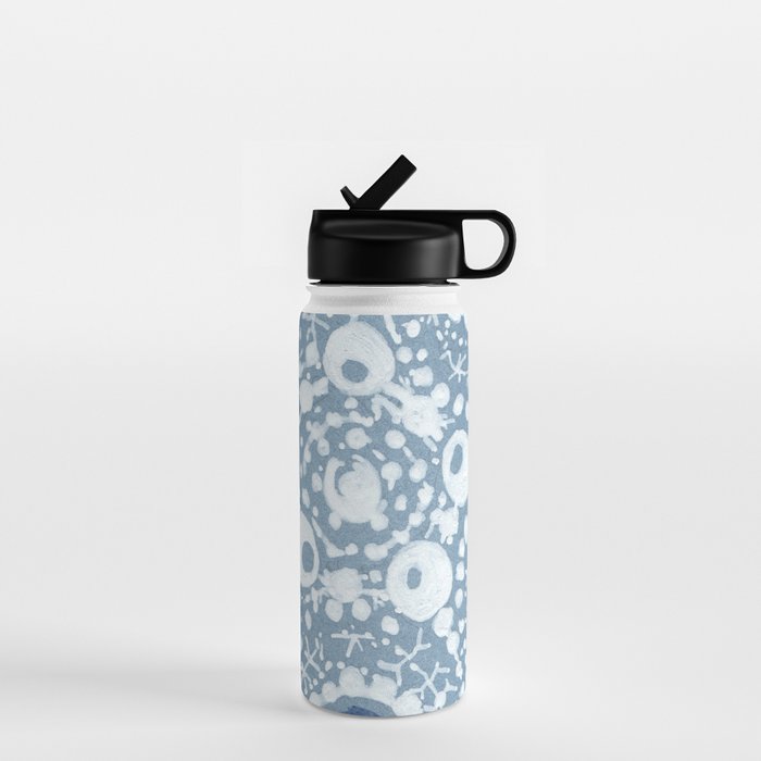 Starfish Blue and White Water Bottle Gallery Image 1