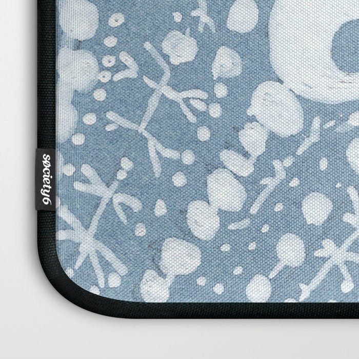 Starfish Blue and White Laptop Sleeve Gallery Image 3