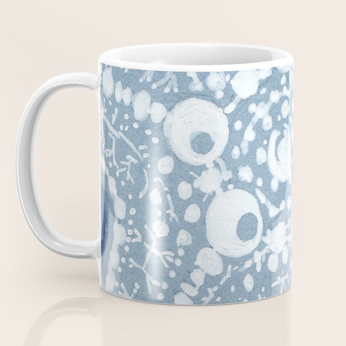 Starfish Blue and White Coffee Mug Gallery Image 3