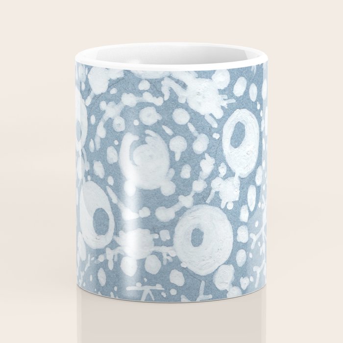 Starfish Blue and White Coffee Mug Gallery Image 4