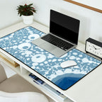 Starfish Blue and White Desk Mat Gallery Image 2