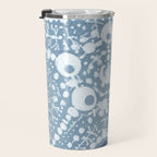 Starfish Blue and White Travel Mug Gallery Image 3