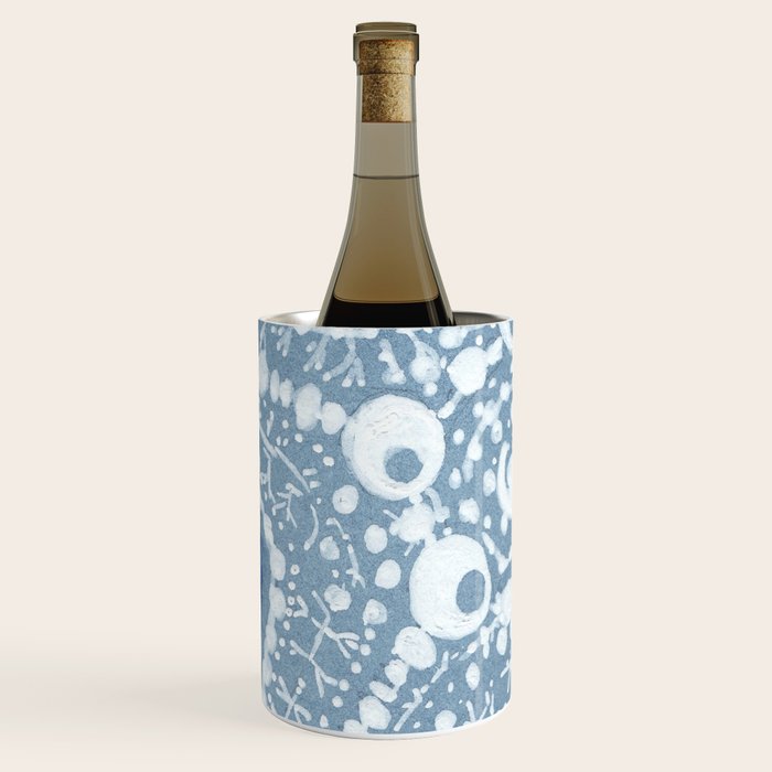Starfish Blue and White Wine Chiller Gallery Image 2