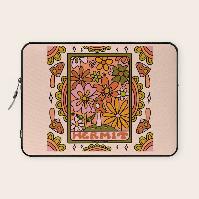 9. Hermit Mushroom Laptop Sleeve Gallery Image 1