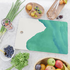 Mountains - Minimalist Watercolor Cutting Board Gallery Image 2