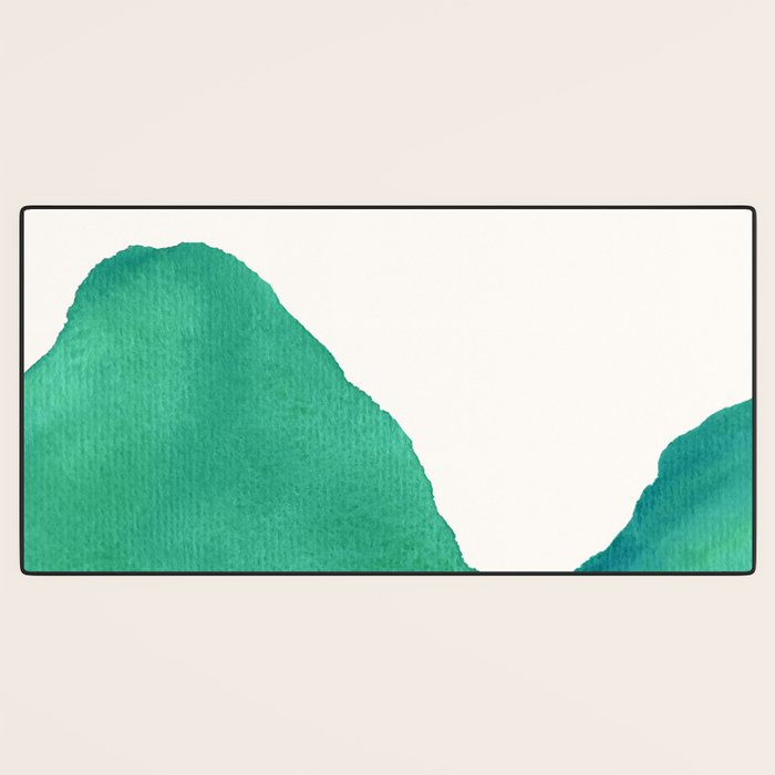 Mountains - Minimalist Watercolor Desk Mat Gallery Image 3