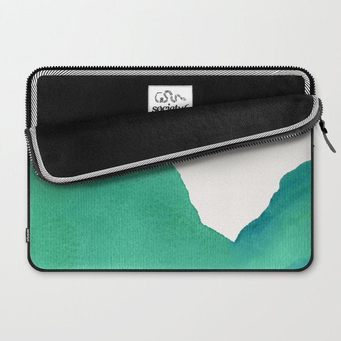 Mountains - Minimalist Watercolor Laptop Sleeve Gallery Image 2