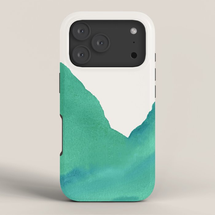 Mountains - Minimalist Watercolor iPhone Case Gallery Image 3