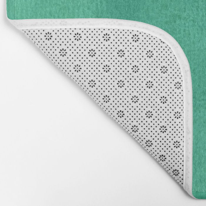 Mountains - Minimalist Watercolor Bath Mat Gallery Image 2
