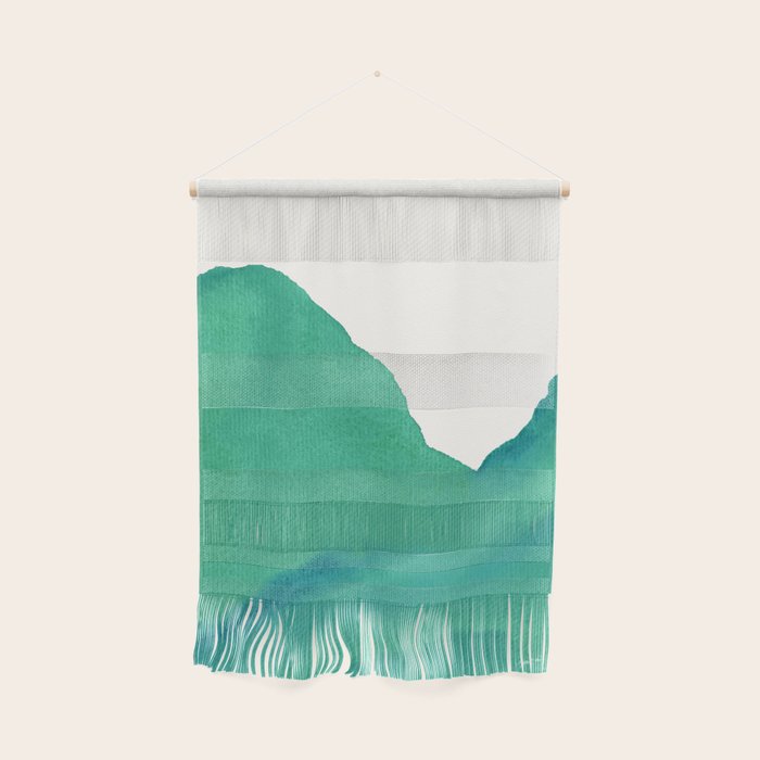 Mountains - Minimalist Watercolor Wall Hanging Gallery Image 1