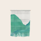 Mountains - Minimalist Watercolor Wall Hanging Gallery Image 1