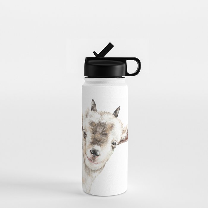 Oh My Sneaky Goat Water Bottle Gallery Image 1