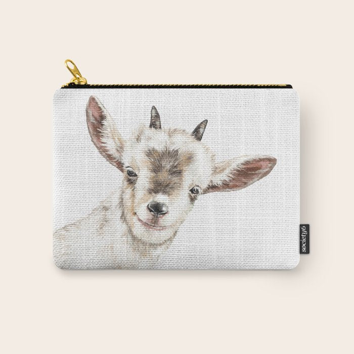 Oh My Sneaky Goat Carry All Pouch Gallery Image 1