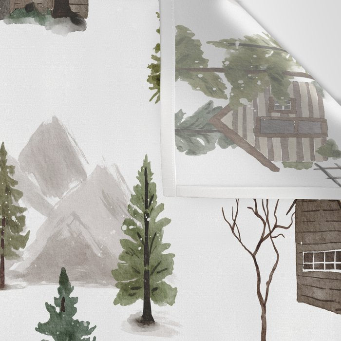 Cozy In Pines Wall Tapestry Gallery Image 3