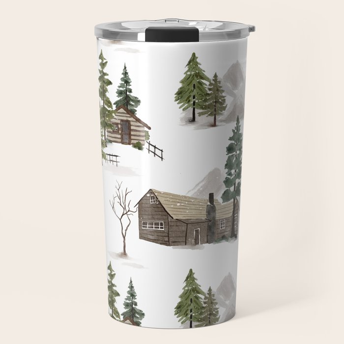 Cozy In Pines Travel Mug Gallery Image 1