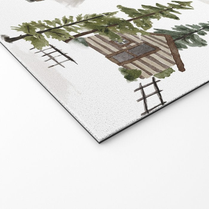 Cozy In Pines Welcome Mat Gallery Image 2