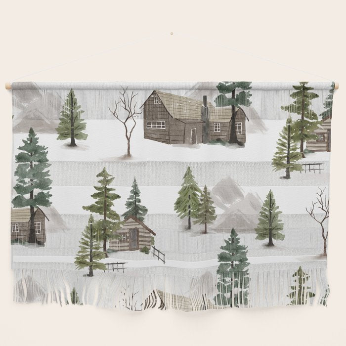 Cozy In Pines Wall Hanging Gallery Image 1