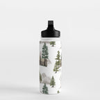 Cozy In Pines Water Bottle Gallery Image 3