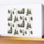 Cozy In Pines Wall Mural Gallery Image 2