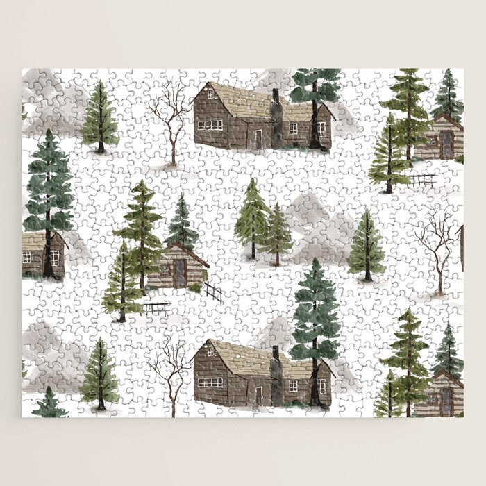 Cozy In Pines Jigsaw Puzzle Gallery Image 1