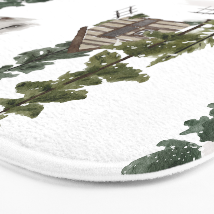 Cozy In Pines Bath Mat Gallery Image 3