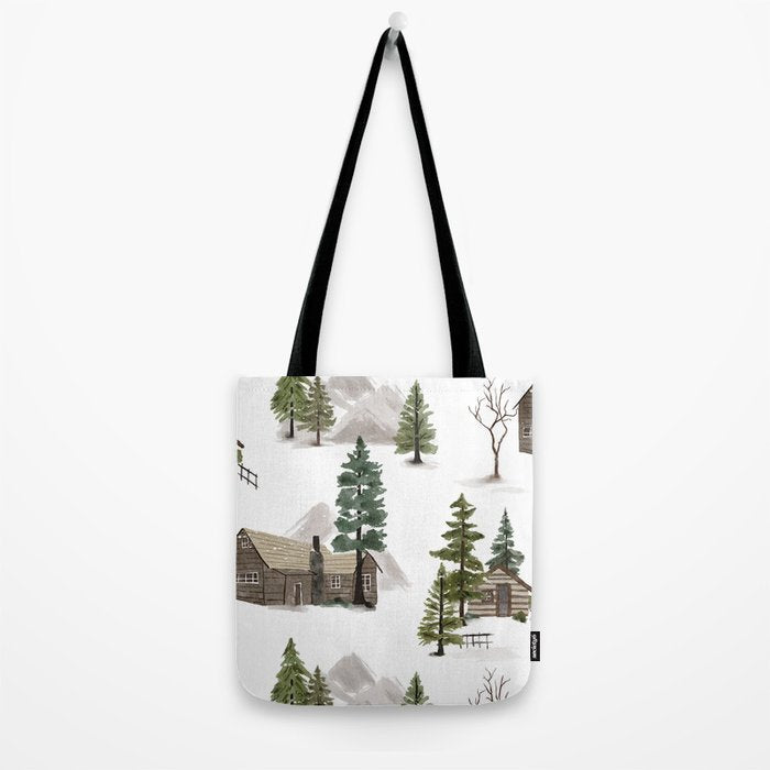 Cozy In Pines Tote Bag Gallery Image 2