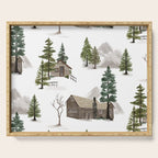 Cozy In Pines Serving Tray Gallery Image 1