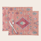 Heritage Moroccan Rug Style Design Placemat Gallery Image 1