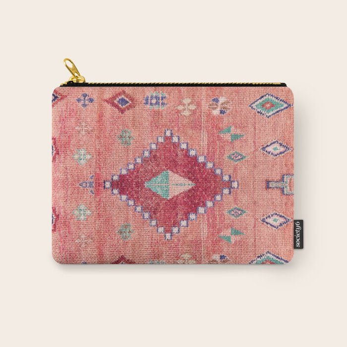 Heritage Moroccan Rug Style Design Carry All Pouch Gallery Image 1
