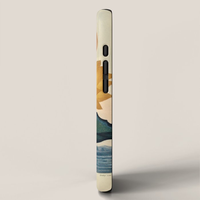 Sacred Egyptian Bean from "The Temple of Flora," 1812 (benefitting The Nature Conservancy) iPhone Case Gallery Image 2