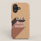 Black Lives Matter #typography iPhone Case Gallery Image 1